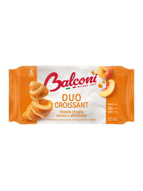 Croissant DUO Ροδάκινο - Βερύκοκο 6x50g
